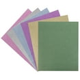 thumbnail image 1 of JAM Paper Glitter Two Pocket Folders, Assorted, 6/Pack, 1 of 5