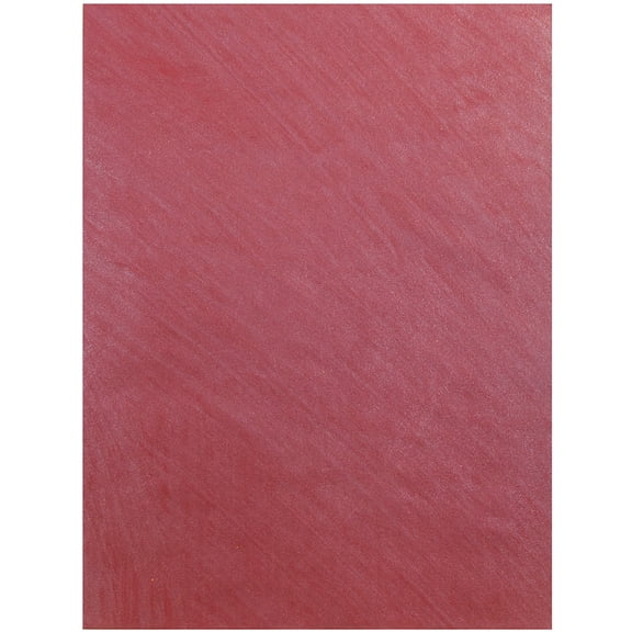 JAM Paper Handmade Recycled Folders, Red Metallic, 100pk