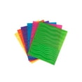 thumbnail image 1 of JAM Paper Heavy Duty 3-Hole Punched 2-Pocket Plastic Folders Multicolored Assorted Wave Colors, 1 of 5