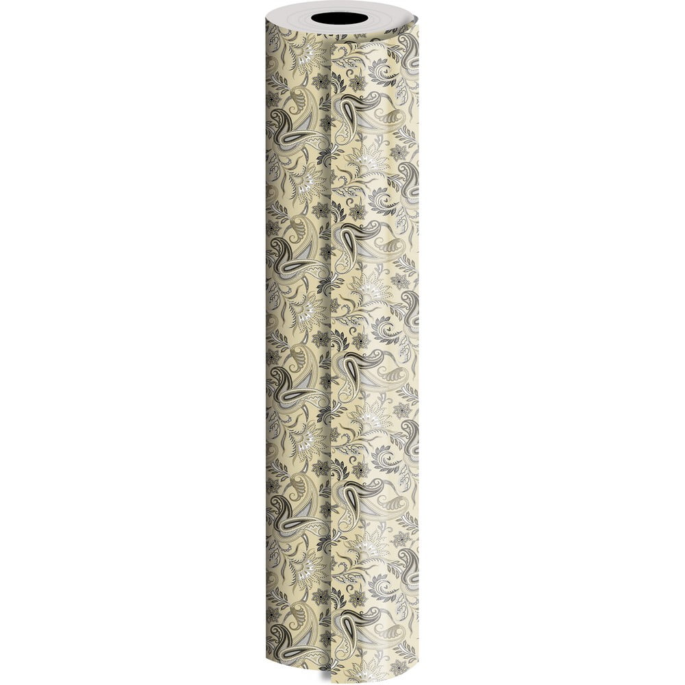 JAM Paper Industrial Bulk Wrapping Paper, 1/Pack, Cherry Blossom Silver  Gift Wrap, 1042.5 Sq Ft (1/2 Ream)