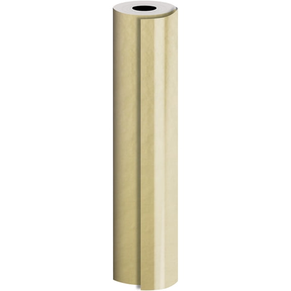 JAM Paper Industrial Bulk Wrapping Paper, Matte Metallic Gold Gift Wrap, 1666 Sq Ft (Full Ream), Sold Individually