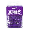 Pen+Gear Jumbo Smooth Paper Clips, Silver, 100 Count