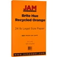 thumbnail image 1 of JAM Paper Legal Paper, 8.5 x 14, 32lb, Orange, 500/Pack, 1 of 2