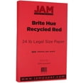 thumbnail image 1 of JAM Paper Legal Paper, 8.5x14, 24lb Red, 100 per Pack, 1 of 2
