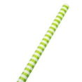 thumbnail image 1 of JAM Paper Lime Green & White Stripe Gift Wrap Paper, 25 sq ft., 1 of 5