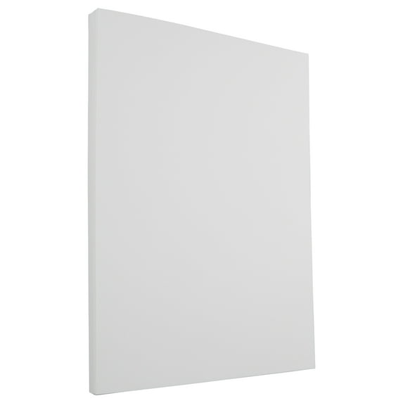 JAM Paper Linen Paper, 8.5x11, 24lb Bright White, 100/Pack