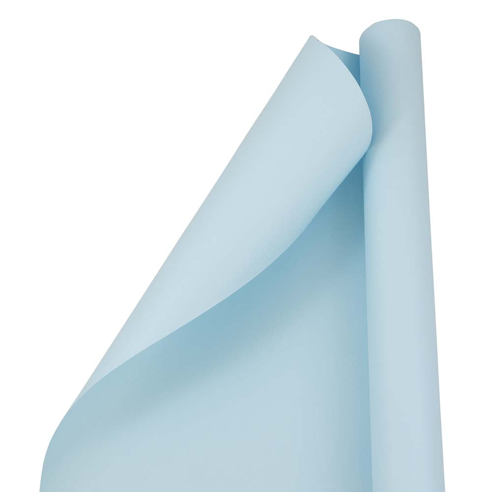 JAM Paper Matte Blue Holiday Gift Wrap Paper, 25 Sq ft.