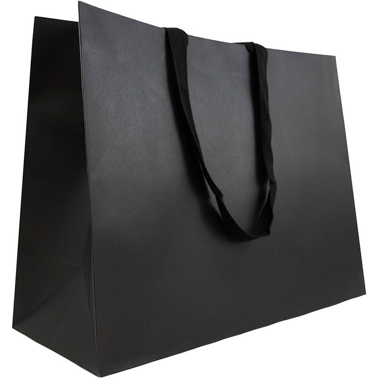 16 x 6 x 12 Colored Paper Shopping Bags 100/cs - Apple Green