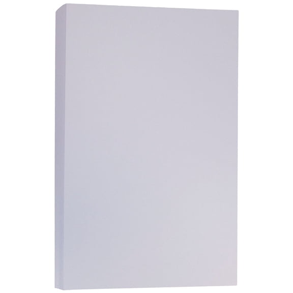 JAM Paper Matte Legal Paper, 8.5x14, 50/Pack, 28lb Light Purple