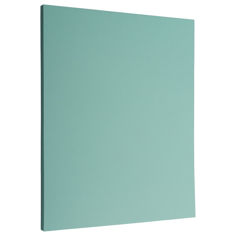 JAM PAPER & ENVELOPE JAM Paper Matte Paper, 8.5 x 11, 32lb, Aqua Blue, 50/Pack