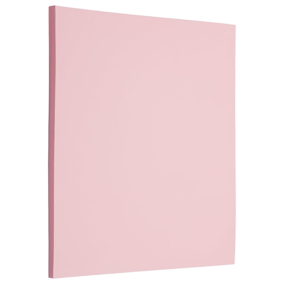 JAM Paper Matte Paper, 8.5 x 11, 32lb, Baby Pink, 500/Pack