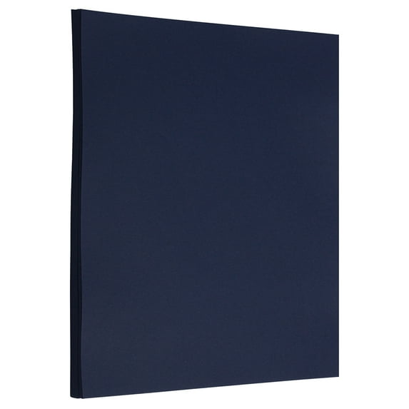 JAM Paper Matte Paper, 8.5 x 11, 32lb, Navy Blue, 50/Pack