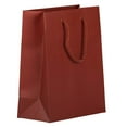 thumbnail image 1 of JAM Paper Medium Dark Red Matte Gift Bags, 8 x 10 x 4, 100/Pack, 1 of 3