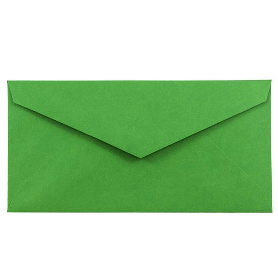 JAM Paper Monarch Envelopes, 3 7/8 x 7 1/2, Green, 1000/Carton