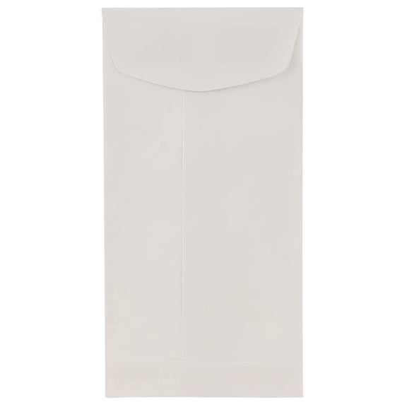JAM Paper Monarch Policy 8 Glove Envelopes, 3 7/8 x 7 1/2, White, Bulk 500/Box