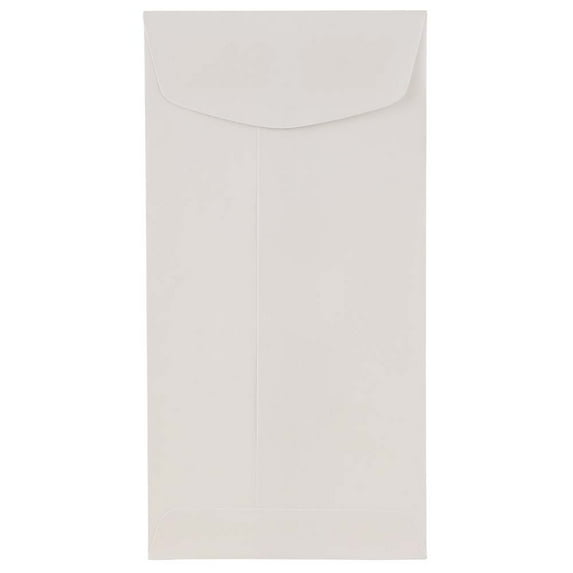 JAM Paper Monarch Policy 8 Glove Envelopes, 3 7/8 x 7 1/2, White, Bulk 500/Box