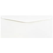 JAM Paper No. 10 Business Commercial Envelopes, 4 1/8 x 9 1/2, White, 25 per Pack