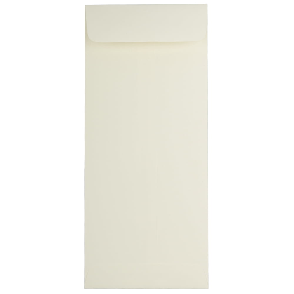 JAM Paper No. 14 Business Strathmore Envelopes, 5 x 11 1/2, Natural White Wove, Bulk 1000/Carton