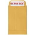 thumbnail image 1 of JAM Paper No. 4 Coin Envelopes, 3 x 4 1/2, Brown Kraft Manila, 100 Per Pack, 1 of 5