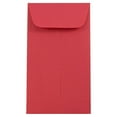 thumbnail image 1 of JAM Paper No. 5.5 Coin Envelopes, 3 1/8 x 5 1/2, Red, 25/Pack, 1 of 2