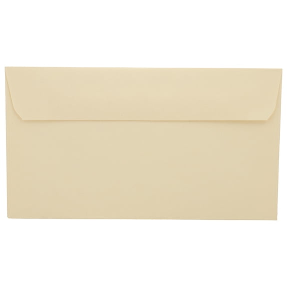 JAM Paper No. 6 3/4 Envelopes, 3 5/8 x 6 1/2, Ivory, 250/Pack