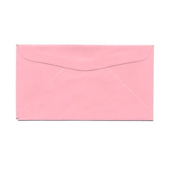 JAM Paper No. 6 3/4 Envelopes, 3 5/8 x 6 1/2, Pink, 25/Pack