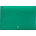 thumbnail image 1 of JAM Paper Office Plastic Index Card Case, 6.1x3.75x1, Green, 1/Pack, 1 of 4