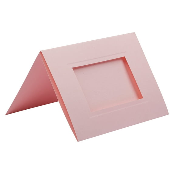 JAM Paper Photo Note Cards, A7 Size, 5 x 7, 100/Pack, Baby Pink