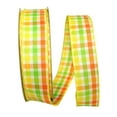 thumbnail image 1 of JAM Paper Plaid All Occasion Multi-color Polyester Ribbon, 1800" x 1.5", 1 of 1