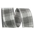 thumbnail image 1 of JAM Paper Plaid Christmas Multi-color Polyester Ribbon, 10yd x 2.5in, 1/Pack, 1 of 5