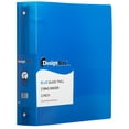 thumbnail image 1 of JAM Paper Plastic 2 in Binders, 3 Metal Rings, Blue, 1/Pack, 1 of 6