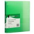 thumbnail image 1 of JAM Paper Plastic 3/4 in Binders, 3 Metal Rings, Green, 1/Pack, 1 of 6