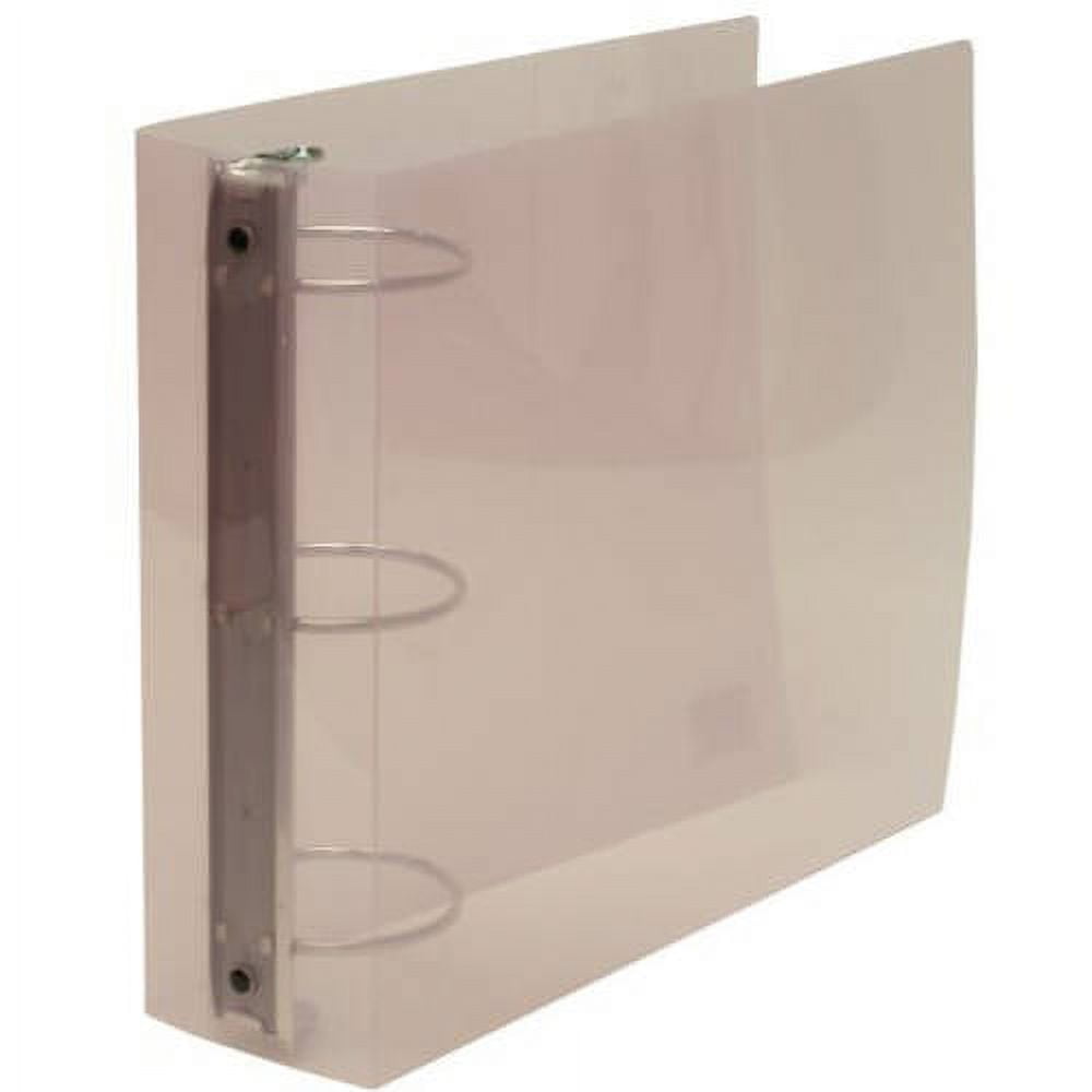 JAM Paper Plastic 3Ring Binders, 3", Pink Sold individually