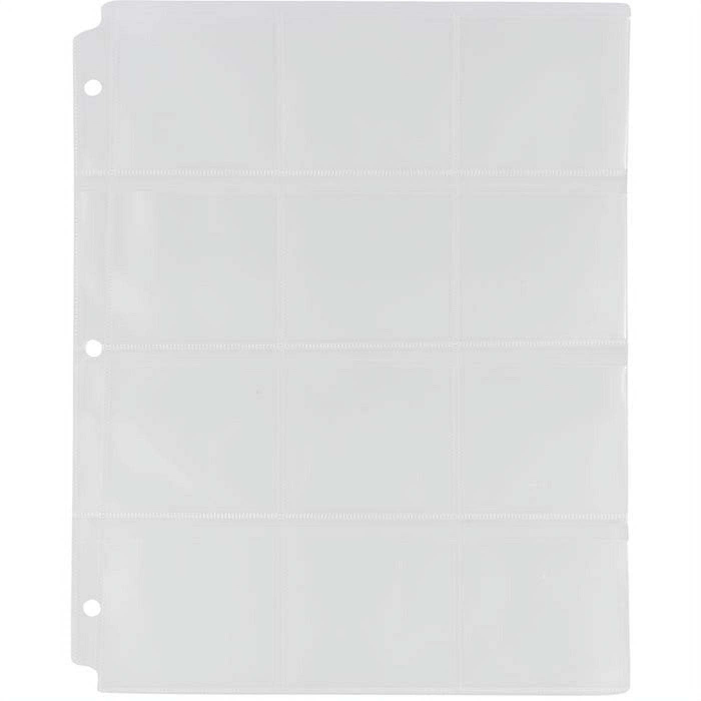  Dunwell Binder with Plastic Sleeves 12-Pocket (6 Pack