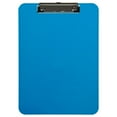 thumbnail image 1 of JAM Paper Plastic Clipboards, 9 x 12.5, Blue, Metal Clip, 1/Pack, 1 of 5