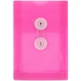 thumbnail image 1 of JAM Paper Plastic Envelopes, 4.3x6.3, Fuchsia Pink, Button String, Open End, 12/Pack, 1 of 4