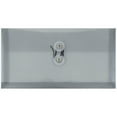 thumbnail image 1 of JAM Paper Plastic Envelopes with Button & String Tie Closure, #10 Business Booklet, 5 1/4 x 10, Smoke Gray, 3/pack, 1 of 4