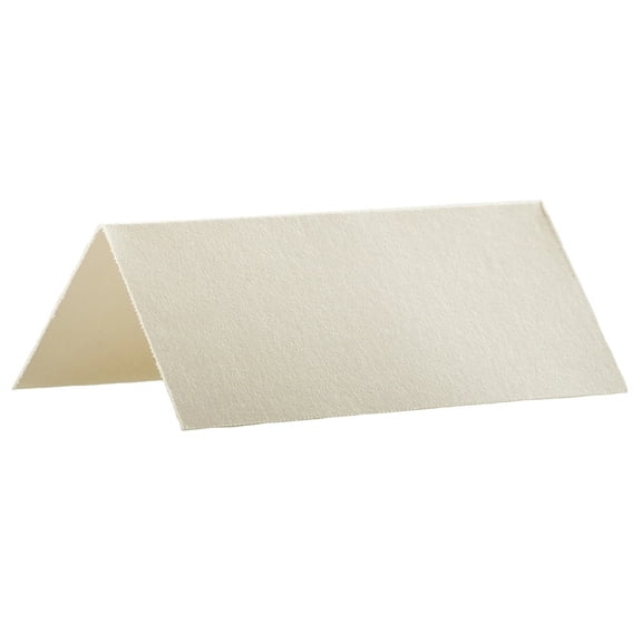 JAM Paper Printable Place Cards, 3.75x1.75, Opal Metallic, 12/Pack