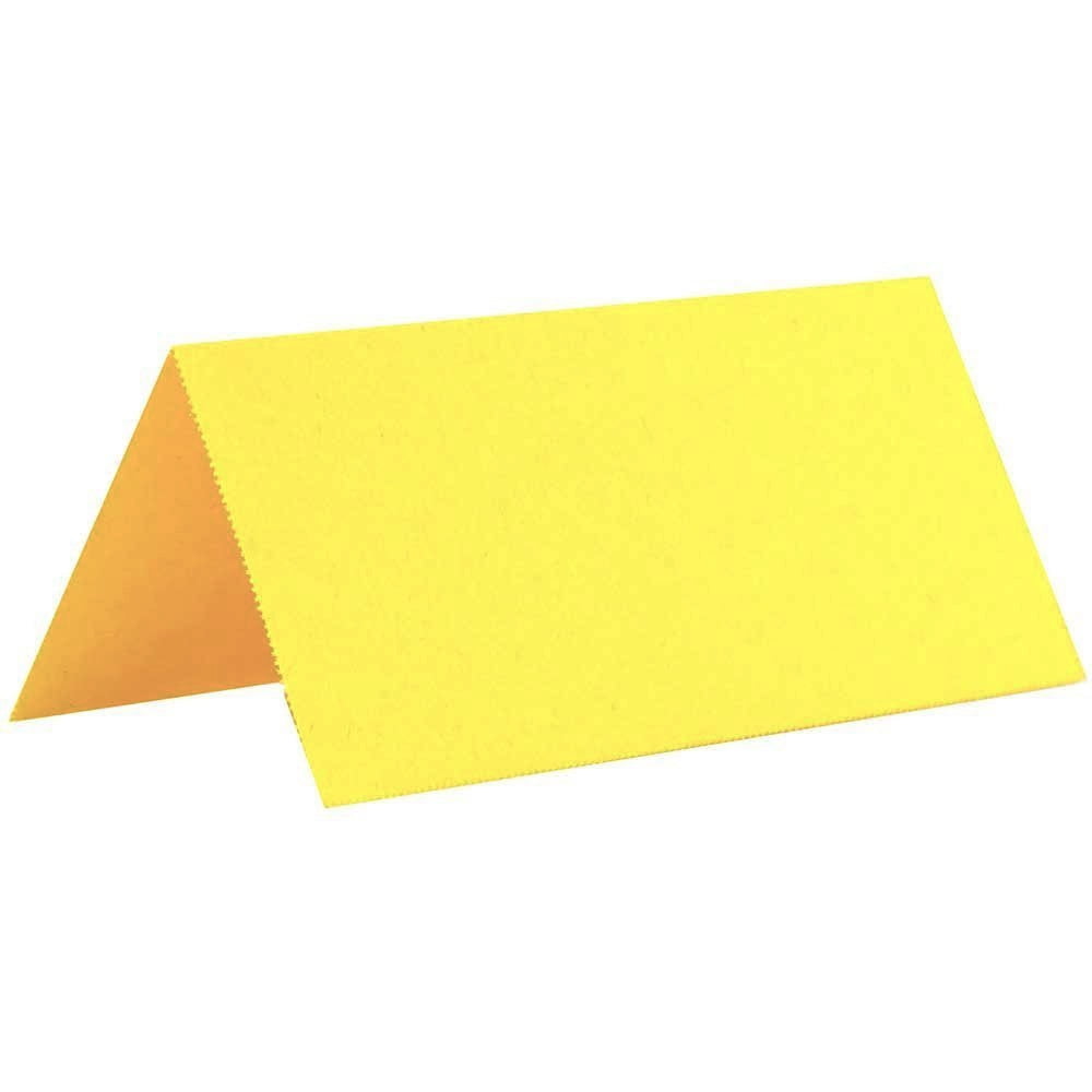 JAM Paper Printable Place Cards, 3.75x1.75, Yellow, 12/Pack - Walmart.com