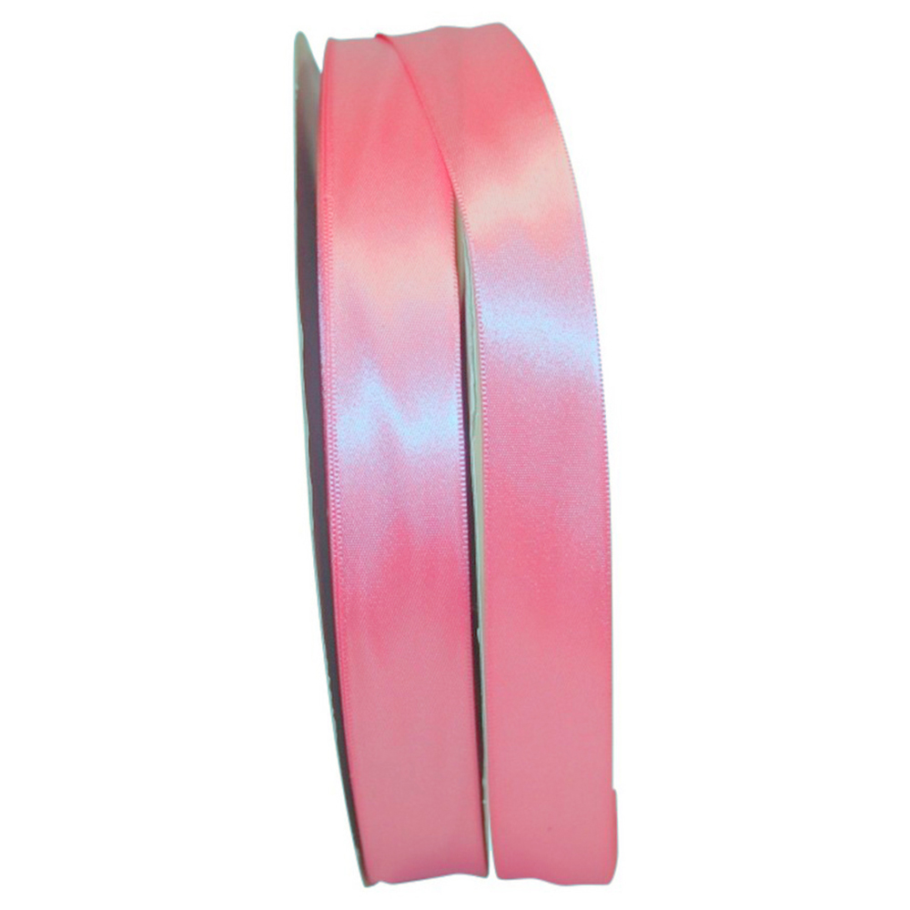 JAM Paper Satin Double Face Dusty Rose Polyester Ribbon, 3600" x 0.87"