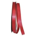 thumbnail image 1 of JAM Paper Satin Double Face Red Polyester Ribbon, 3600" x 0.62", 1 of 5