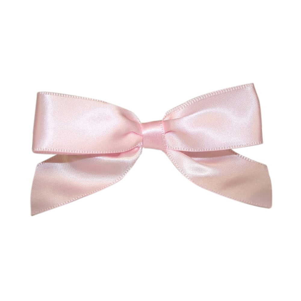 JAM Paper Satin Twist Tie Bows, Light Pink, 7/8 in, 100/Pack - Walmart.com
