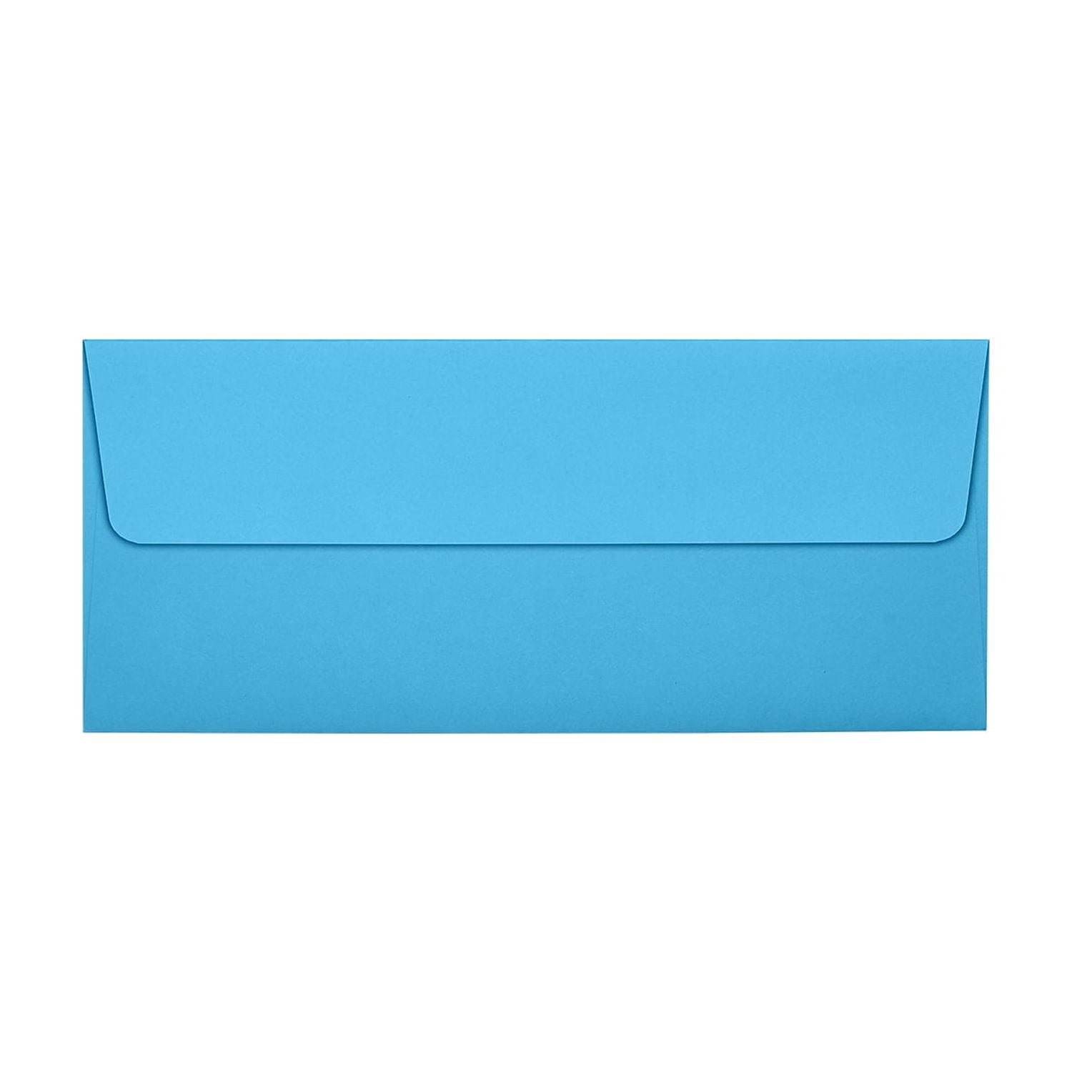 JAM Paper Self Seal #10 Business Envelopes 4 1/8" x 9 1/2" Blue 500/Pack (5360-13-500)
