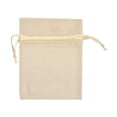 thumbnail image 1 of JAM Paper Sheer String Tie Gift Bags, 3 x 4, Ivory, 96/Pack, 1 of 1