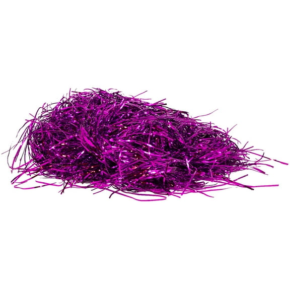 JAM Paper Shred Tissue Paper, Pink Metallic, 1 oz/Bag