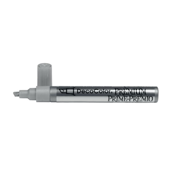 JAM Paper Silver Opaque Chisel Tip Paint Marker, 1 per Pack