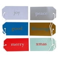 thumbnail image 1 of JAM Paper Small Multi-color Paper Gift Tags, with String 3.06" x 1.62" x 4" (6 Count), 1 of 4