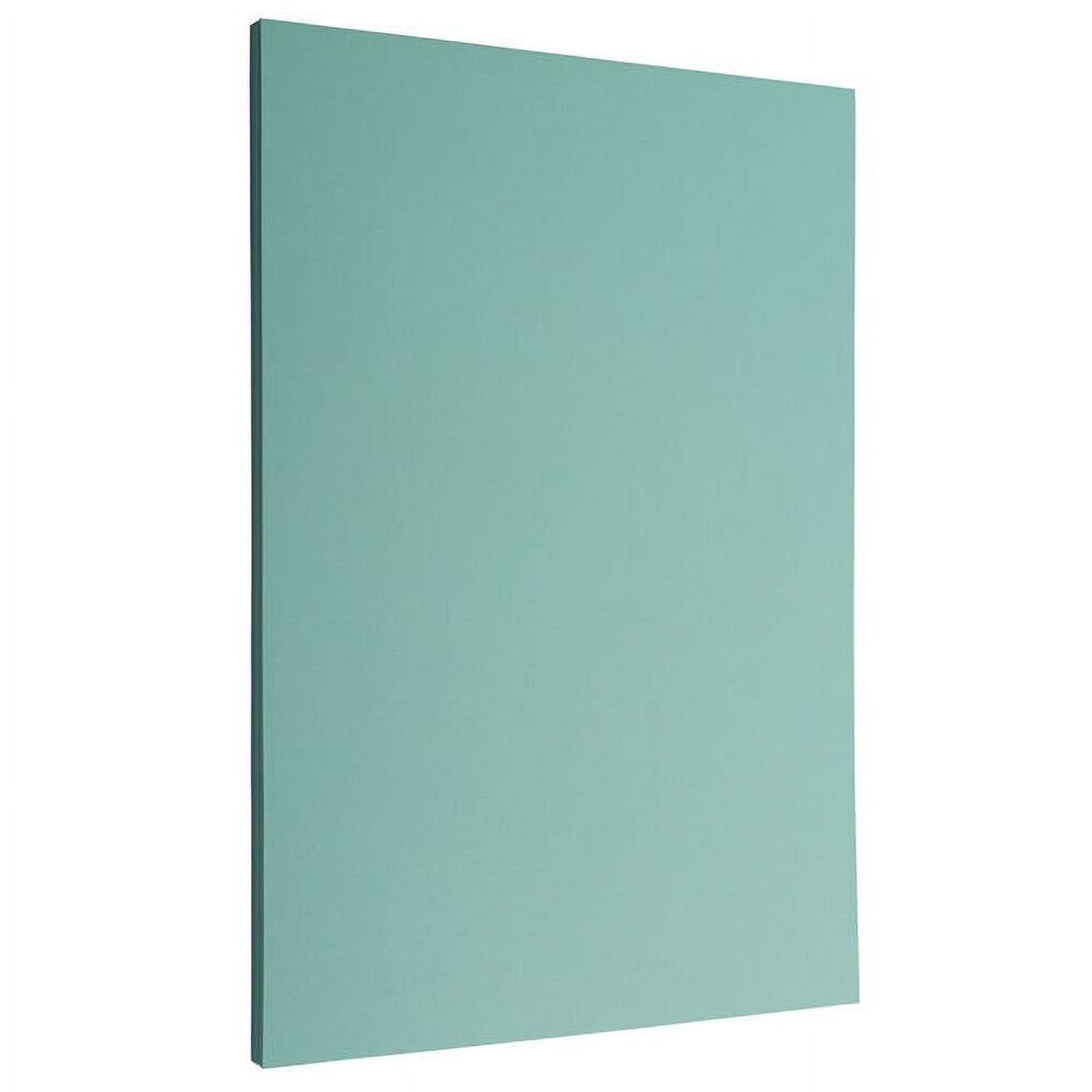 JAM Paper Solid Colors, 8 1/2 x 14, Seafoam Aqua Blue, 32lb, 50 per ...