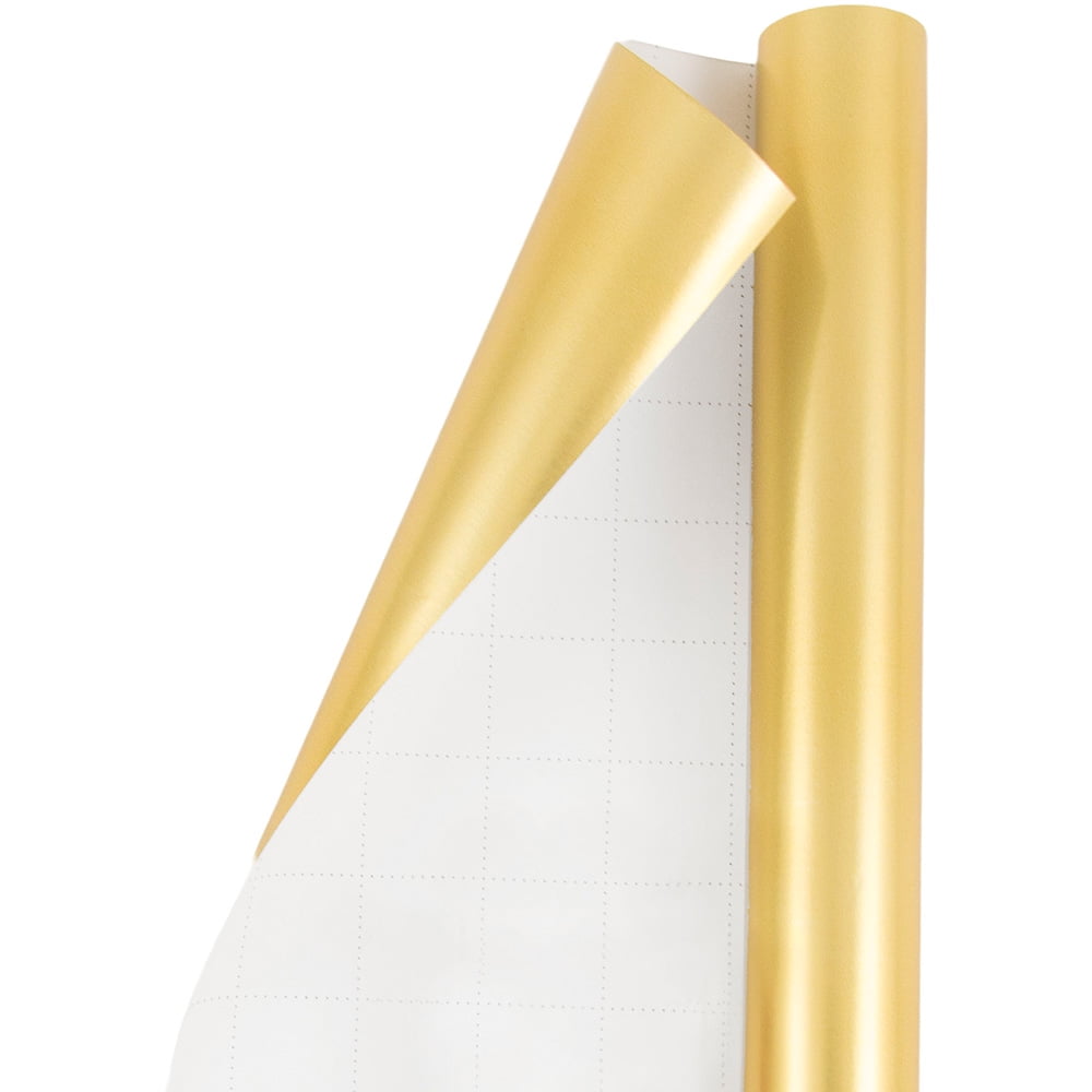 Gold Solid Color Wrapping Paper