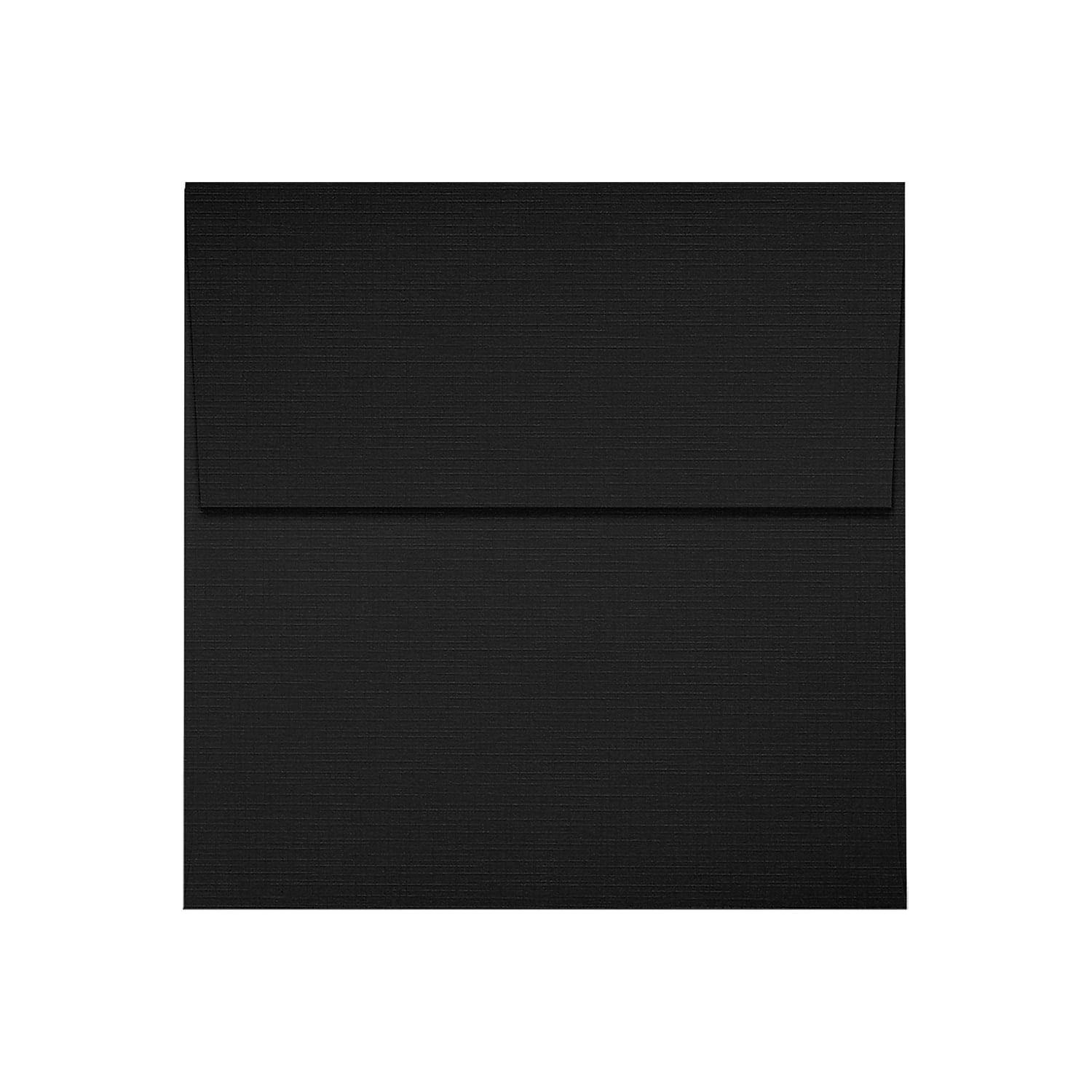JAM Paper Square Envelopes Peel Press 3 1 4 X 3 1 4 Black Linen 50 jam-paper-square-envelopes-peel-press-3-1-4-x-3-1-4-black-linen-50